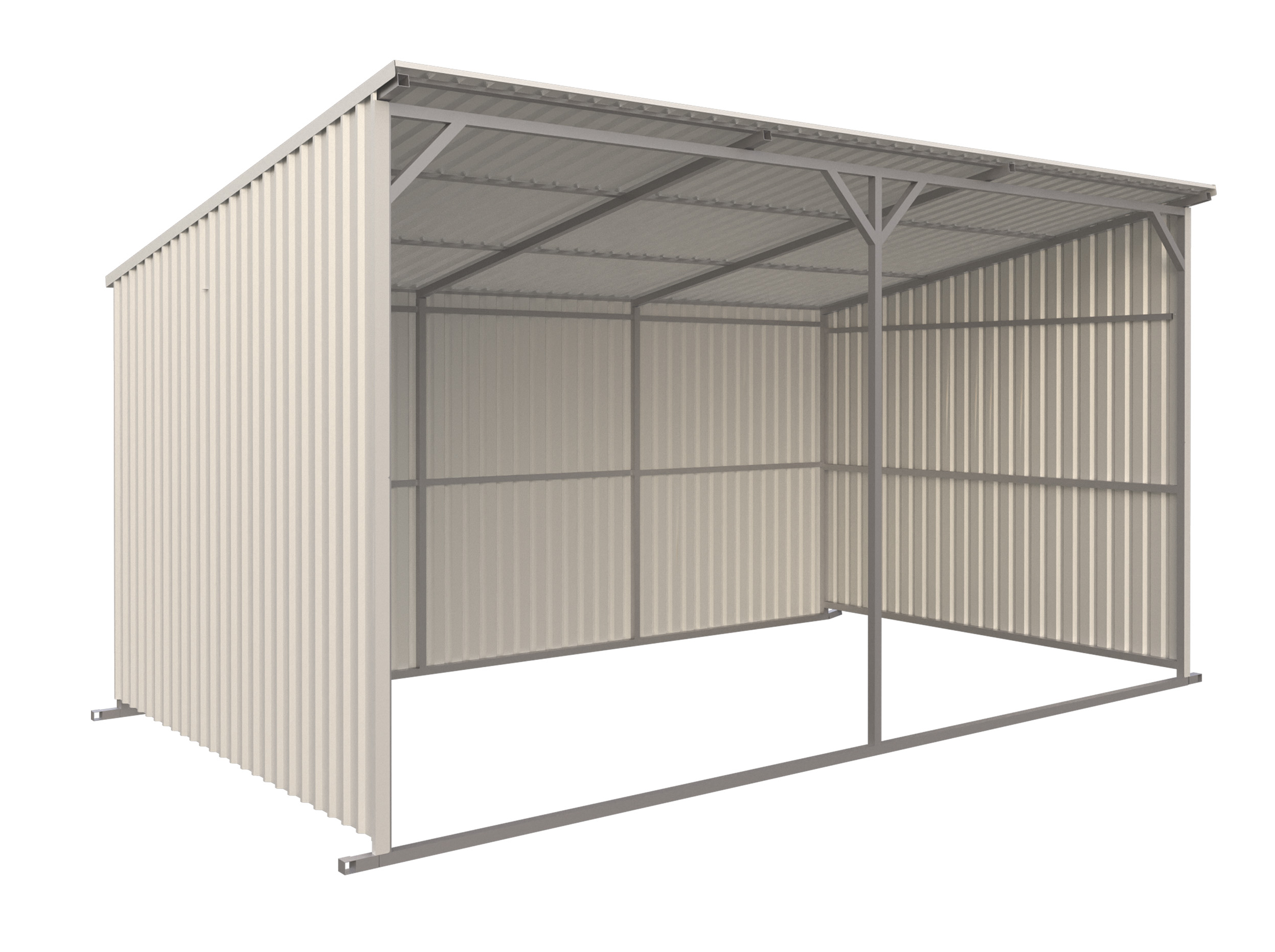 20ft X 12ft Livestock Metal Shed Suntop Industry Co Ltd   S1912 